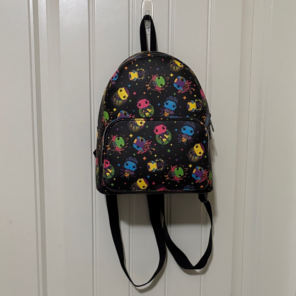 NWT Funko Marvel Infinity Saga Blacklight Mini Backpack‎